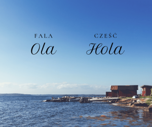 Fala ola hola cześć podobne słowa w języku hiszpańskim
